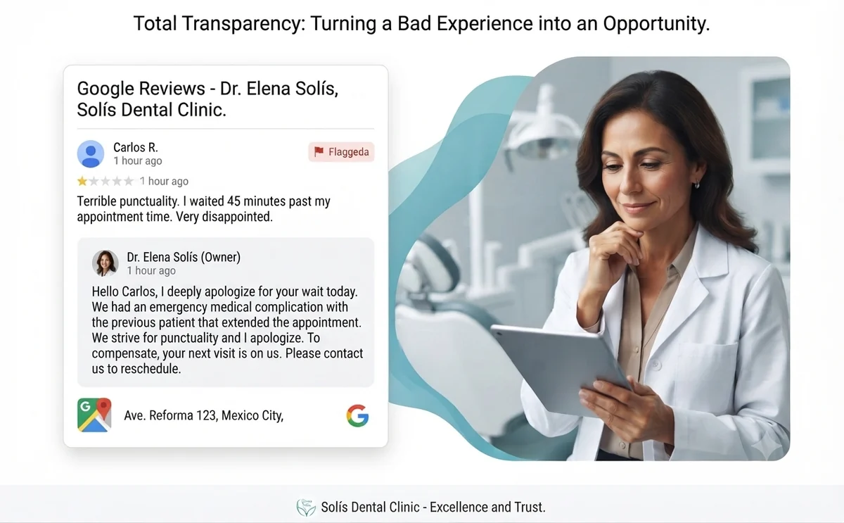 From a 1-star complaint to a 5-star impression — in minutes.